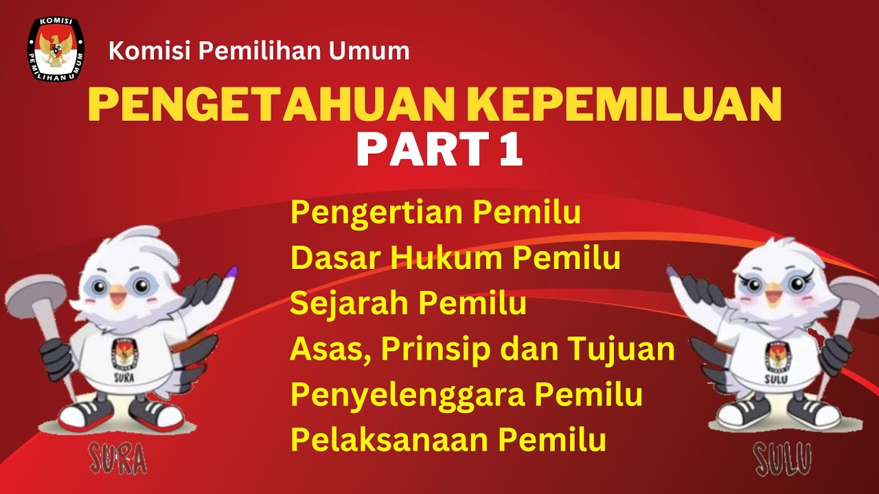 MATERI PENGETAHUAN KEPEMILUAN