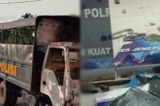 Pelaku Diduga Oknum TNI, Markas Polres Jeneponto Diserang Gunakan Bom Molotov,ini Kronologinya