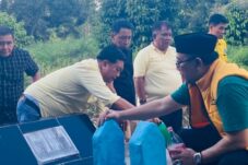 Didampingi Hamzah Pangki, Nirwan Arifuddin Ziarah ke Makam Andi Hardi Pangki