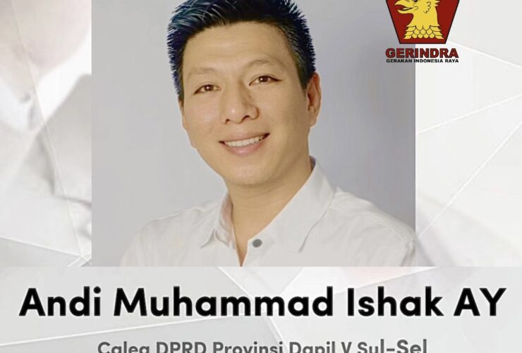Andi Ishak Ali Yusuf Optimis Meraih Kursi DPRD Provinsi Dapil Lima V Sinjai Bulukumba dari Partai Gerindra