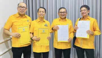 Nirwan Arifuddin Dan Jamaluddin Syamsir Hadiri Undangan Rapat Paripurna DPP Partai Golkar,Persiapan Bakal Calon Kepala Daerah 2024