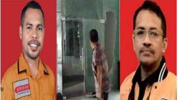 Viral, Akibat THR Belum Cair 2 Anggotan DPRD Ngamuk Pecahkan Pintu Kaca Kantor